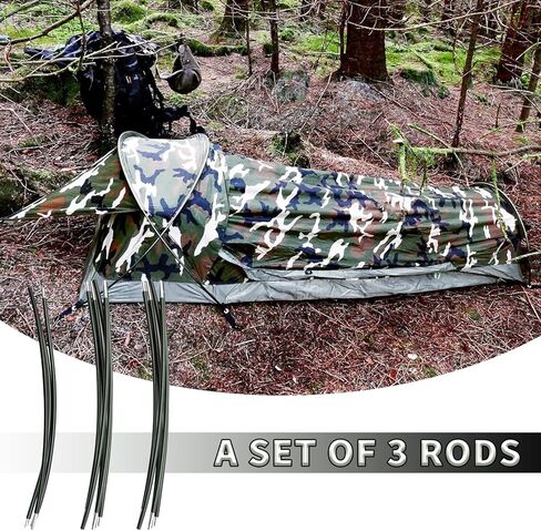 أعمدة خيمة بديلة من الألومنيوم خفيفة الوزن محمولة من GEERTOP للتخييم في الهواء الطلق في خيمة Bivy واحدة in Kuwait