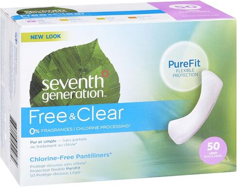 فوط صحية خفيفة من سيفينث جيناريشن، 50 قطعة in Kuwait