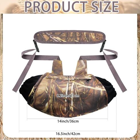 HXXF Hunting Handwarmer, Hunting Waist Pouch, Camping Hand Warmers for Hunting, Hiking, Ice Fishing, Camping, or Any Cold Weather Activity in Kuwait