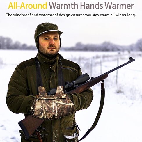 HXXF Hunting Handwarmer, Hunting Waist Pouch, Camping Hand Warmers for Hunting, Hiking, Ice Fishing, Camping, or Any Cold Weather Activity in Kuwait