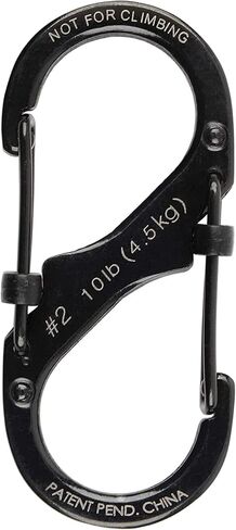 Slidelock Steel S-Biner #2 Black Nite Ize Lsb2-01-R3 in Saudi Arabia