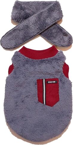 تي شيرت D DOGGY STAR Big Dog Clothing تي شيرت قابل للتمدد للكلاب الكبيرة والمتوسطة والصغيرة (2XL، FLG Ivy STRP) in Kuwait