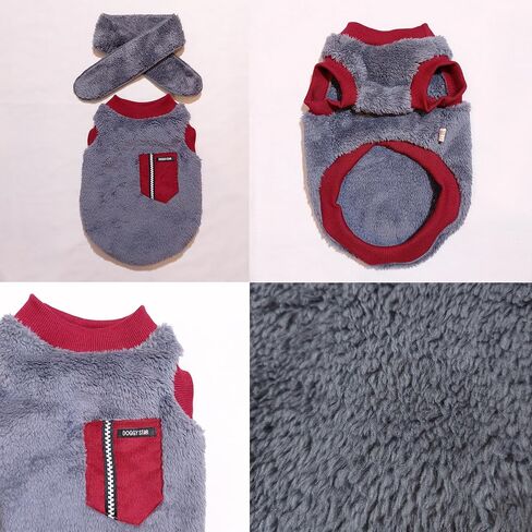 تي شيرت D DOGGY STAR Big Dog Clothing تي شيرت قابل للتمدد للكلاب الكبيرة والمتوسطة والصغيرة (2XL، FLG Ivy STRP) in Kuwait