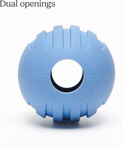 فابل كرة سيجنتشر - كرة مطاطية تفاعلية للكلاب مع فتحات حلوى - لمعظم السلالات والمقاسات - كرة لعبة متينة للكلاب - قطر 2.45 انش in Kuwait