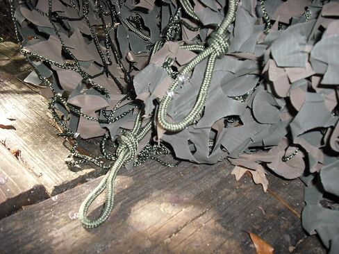 CamoSystems Basic Series Military Spec Camouflage Net with Mesh Netting Attached, Large, 9'10" x 19'8"L, Original Camo - Green/Brown in Kuwait