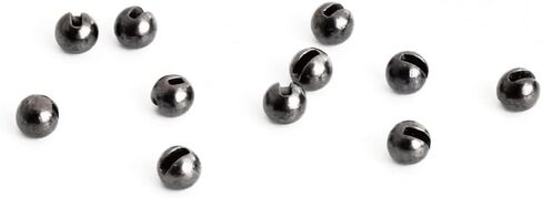 150pcs Tungsten Slotted Beads for Fly Tying, Sink Deeper and Faster 12 Colors/13 Sizes Slotted Tungsten Beads Fly Tying Beads Head Fly Tying Materials in Kuwait