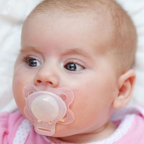 AUEAR, 10 Pack Silicone Pacifier Adapter Rings Baby Pacifier Holder Button Style 10 Colors in Kuwait