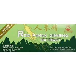Red Panax Ginseng Extract Box of 30, 9.9 fl oz in Saudi Arabia