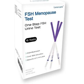 شرائط اختبار FSH للنساء في سن اليأس، 15 شريط اختبار سريع (البول) /اختبار انقطاع الطمث في المنزل in Kuwait