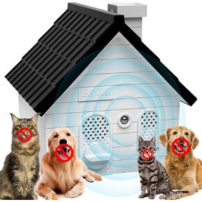 Bark Box for Barking Dogs,Anti Bark Device for Dogs,Barking Dog Deterrent,50 Ft Three Mode Anti Barker for Large,Safe for Dogs and Humans,for Indoor and Outdoor use,Undaunted by The Weather (White) in Kuwait