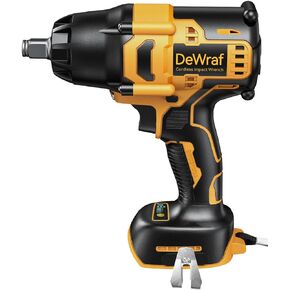 Cordless Impact Wrench 1/2 inch Compatible with Dewalt 20V Max Battery, 550 Ft-lbs (750N. m) Brushless High Torque Power Tool with LED Work Light and Belt Clip (Battery Not Included) in Kuwait