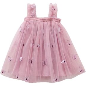 Ncycullo Baby Girl Tutu Dresses Infant Sleeveless Dress Toddler Rainbow Tulle Dress Princess Soft Pom Tutu Dress in Kuwait