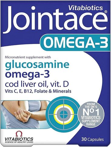Vitabiotics Jointace -Omega 3 Oil & Glucosamine 30 Caps (Pack of 2) in Kuwait