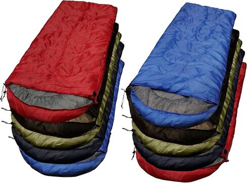 10 Pack of Camping Lightweight Sleeping Bags – 3 Season Warm & Cool Weather – Outdoor Gear, Adults and Kids, Hiking, Waterproof, Compact, Sleep Bag Bulk Wholesale in Saudi Arabia