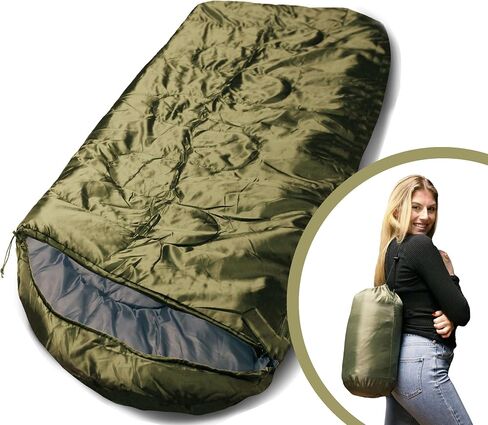 10 Pack of Camping Lightweight Sleeping Bags – 3 Season Warm & Cool Weather – Outdoor Gear, Adults and Kids, Hiking, Waterproof, Compact, Sleep Bag Bulk Wholesale in Saudi Arabia