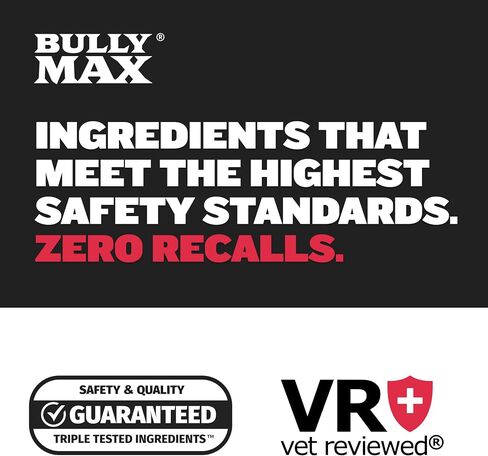 Bully Max Weight Gainer Supplement for Dogs Ingredients - Promotes Healthy Weight Gain - for All Ages and Breeds - 300g Pack, 75 Soft Chews in Saudi Arabia