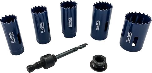 ديستون مجموعة منشار ثقب ثنائي المعدن من بلو مول E0103111، مجموعة من 7 قطع in Kuwait