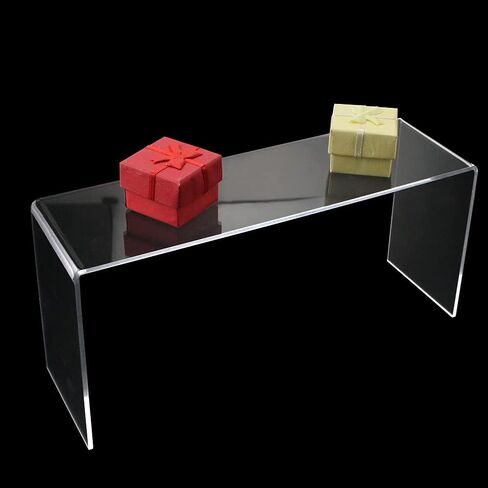 مجموعة من 5 قطع من راشعات العرض أكريليك شفاف، عرض رفوف عرض أكريليك للمجوهرات، الكيك، الحلوى، 5 أحجام in Kuwait