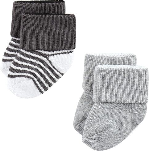 Hudson Baby Unisex Baby Cotton Rich Newborn and Terry Socks, Farm, 0-6 Months in Saudi Arabia