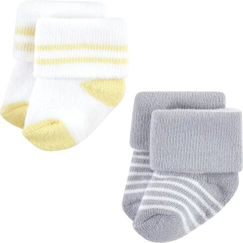 Hudson Baby Unisex Baby Cotton Rich Newborn and Terry Socks, Farm, 0-6 Months in Saudi Arabia