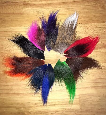 Creative Angler Bucktail Tips Variety Pack for Fly Tying in Saudi Arabia