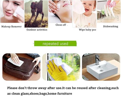 Compressed Towels, Darate 100PCS Portable Disposable Towels - Soft, Durable, Reusable Face Towels - Travel, Home, Outdoor, Camping, Hiking, Sport Hand Cotton Compressed Towels Tablets (100PCS) in Saudi Arabia