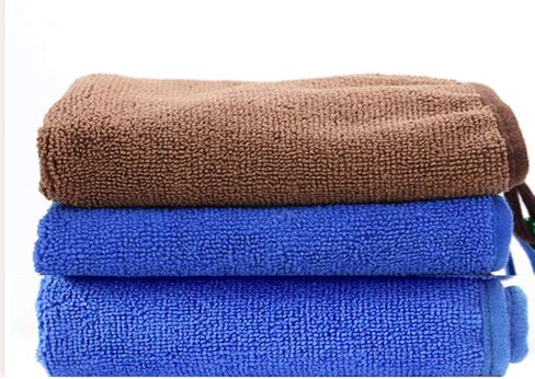 Toasis Fishing Towels with Carabiner Clip 14 x 11 Inch Pack of 3 (Mixed B) in Kuwait
