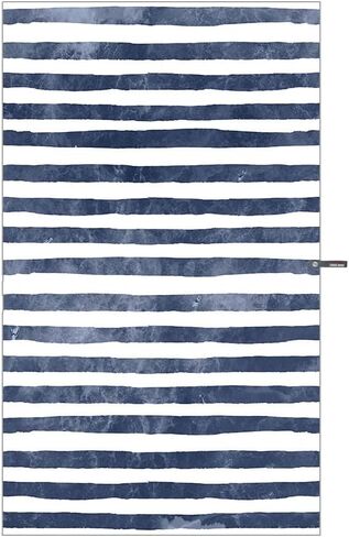 snailman Microfiber Beach Towel,Quick Drying Swim Towels, Shower Beach Blanket Sand Free Surf Towel, Lightweight Bath Travel Towel (70x39 inches, Strip) in Saudi Arabia