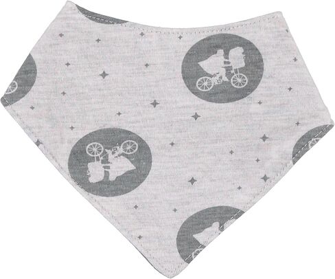 Happy Threads E.T. the Extra-Terrestrial Boys Infant Short Sleeve One Piece Bodysuit Jogging Pants and Bandana Scarf Bib in Kuwait