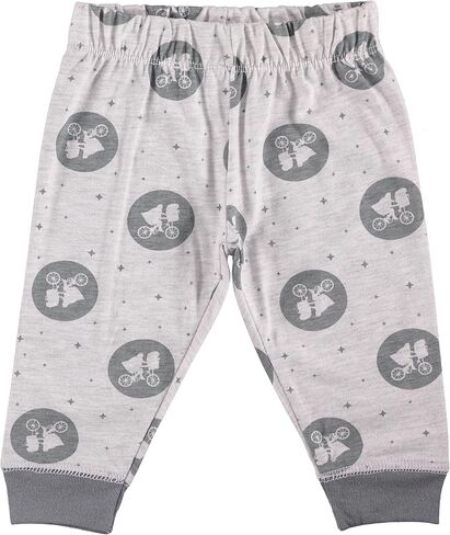 Happy Threads E.T. the Extra-Terrestrial Boys Infant Short Sleeve One Piece Bodysuit Jogging Pants and Bandana Scarf Bib in Kuwait