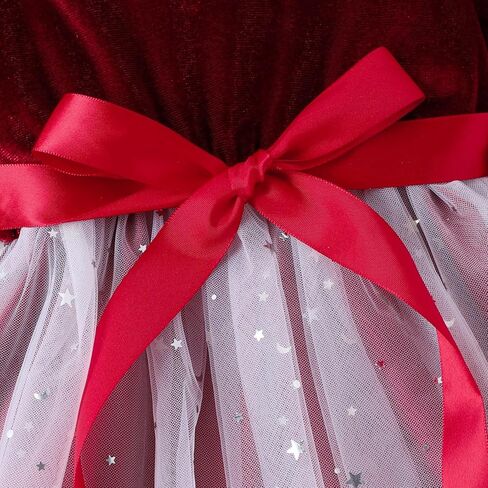 Toddler Baby Girls Velvet Dress Long Sleeve Vintage Lace Princess Birthday Party Christmas Holiday Dresses in Saudi Arabia