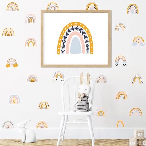 Watercolor Butterfly Wall Decals Stickers for Girls Bedroom Peel and Stick Wall Stickers for Kids Baby Nursery Room DIY Decorations in Saudi Arabia