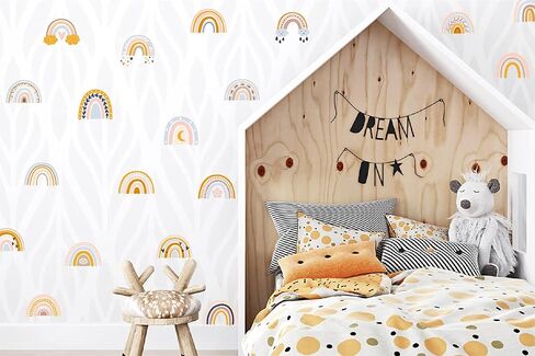 Watercolor Butterfly Wall Decals Stickers for Girls Bedroom Peel and Stick Wall Stickers for Kids Baby Nursery Room DIY Decorations in Saudi Arabia