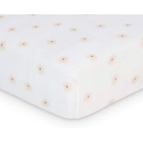 ملاءات سرير الأطفال من Lulujo Muslin - ملاءات مرتبة سرير ملائمة للأولاد والبنات - 28 بوصة × 52 بوصة، عبوة واحدة (أخضر) in Kuwait