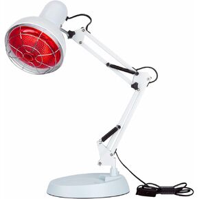 مصباح بالاشعة تحت الحمراء، مصباح حراري للعلاج بالضوء الاحمر القريب مع حامل لتخفيف الام مفاصل الجسم وآلام العضلات، ضوء بالاشعة تحت الحمراء محمول للاستخدام المنزلي in Kuwait