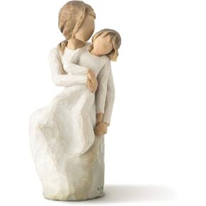 Willow Tree MotherDaughter, Laughter with Love… Always, Gift to Celebrate Relationship Between Mother and Child, Focus on Closeness and Playful Affection, Sculpted Hand-Painted Figure in Saudi Arabia