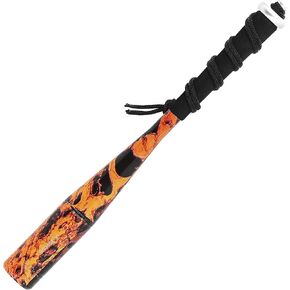 SAMSFX Fishing 9.5in Priest Fish Whacker Fish Bat, Metal Fish Whacker Fly Fishing Solid Club Tool