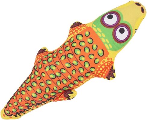 لعبة قطيفة للكلاب من كومفيت، لعبة تفاعلية للكلاب ذات أسنان نظيفة، لعبة مضغ للجراء من السلالات الصغيرة (التمساح الأزرق) in Kuwait