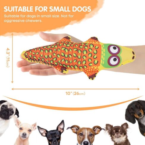 لعبة قطيفة للكلاب من كومفيت، لعبة تفاعلية للكلاب ذات أسنان نظيفة، لعبة مضغ للجراء من السلالات الصغيرة (التمساح الأزرق) in Kuwait