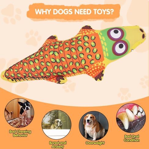 لعبة قطيفة للكلاب من كومفيت، لعبة تفاعلية للكلاب ذات أسنان نظيفة، لعبة مضغ للجراء من السلالات الصغيرة (التمساح الأزرق) in Kuwait