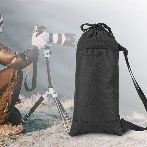 Acouto Camera Tripod Bag Oxford Cloth Black Portable Folding Outdoor Oxford Camera Tripod Photography Carry Bag (55CM) in Saudi Arabia