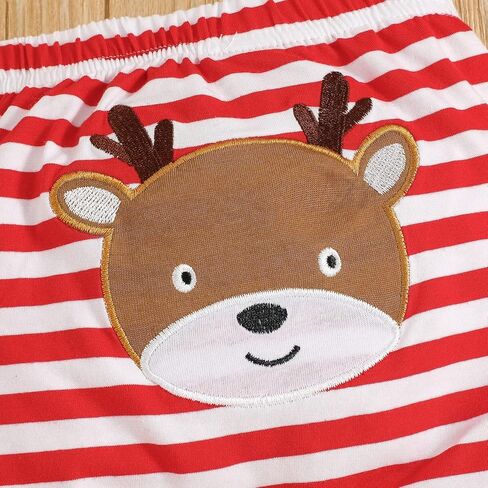 Tikoubabe My First Christmas طفلة ملابس هدية 4 قطعة ملابس الرضع رومبير الاشياء 0-18 شهرا in Kuwait