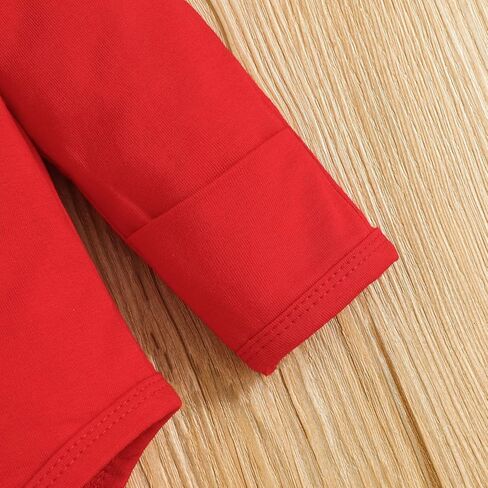 Tikoubabe My First Christmas طفلة ملابس هدية 4 قطعة ملابس الرضع رومبير الاشياء 0-18 شهرا in Kuwait