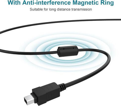 Auhsuxo Replacement CB-USB6 Camera Transfer Data Sync Charger Cord Cable Compatible with Olympus CB-USB8 CB-USB5 FE-200 FE-4020 FE-4030 mju Tough 7040 8000 8010 9000-Tough TG-320,Black,4.9FT in Kuwait