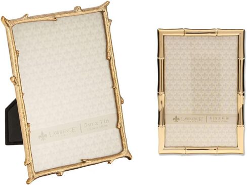Lawrence Frames 4x6 Gold Metal Natural Branch Design Picture Frame in Saudi Arabia