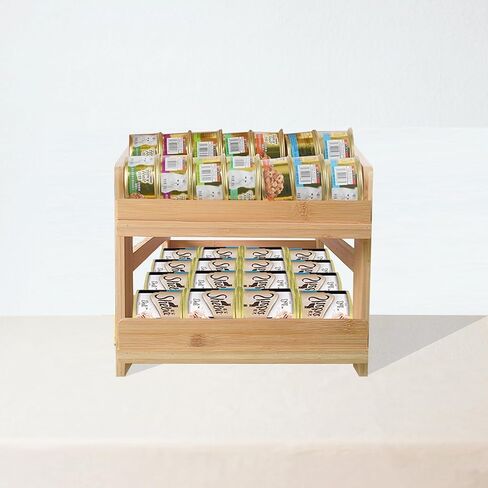 Gttyowyin Cat Food Organizer, Wet Cat Food Storage Rack Canned Wet Cat Food Storage Shelf Cat Food, Convenient Storage Shelf for 48 5.5 Ounce Cans of Wet Cat Food in Kuwait