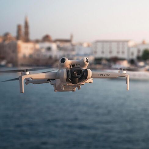 طائرة بدون طيار DJI Mini 4 Pro مع مجموعة أدوات التحكم عن بعد بشاشة DJI RC 2، مجموعة كاميرا بدون طيار، مع 128 جيجابايت SD، قارئ بطاقة USB 3.0، وسادة هبوط، أضواء ستروب على الظهر والمزيد in Kuwait