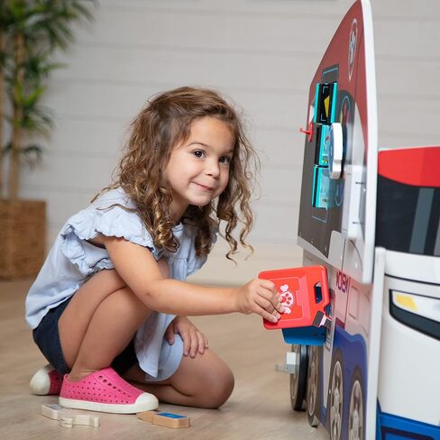 Melissa & Doug PAW Patrol Wooden PAW Patroller Activity Center Multi-Sided Play Space - FSC-Certified Materials Extra Large in Saudi Arabia