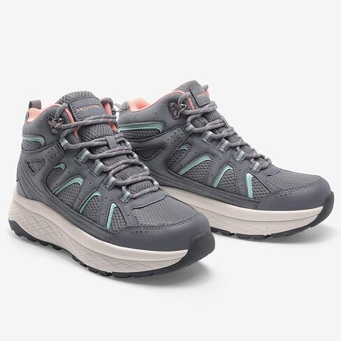 ANJOUFEMME أحذية التنزه للنساء مقاومة للماء خفيفة الوزن في الهواء الطلق الرحلات التخييم درب أحذية التنزه الشتاء Ankel أحذية التنزه in Kuwait