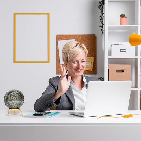 Amazonite Crystal, Crystal Sphere, Divination Tools, Gem Balls, Stone Orb, Meditation For Beginners, Wiccan Decor, Witchy Decor Aesthetic, Gazing Crystal Ball, Altar, Crystal Ball With Stand 40mm Ball in Kuwait